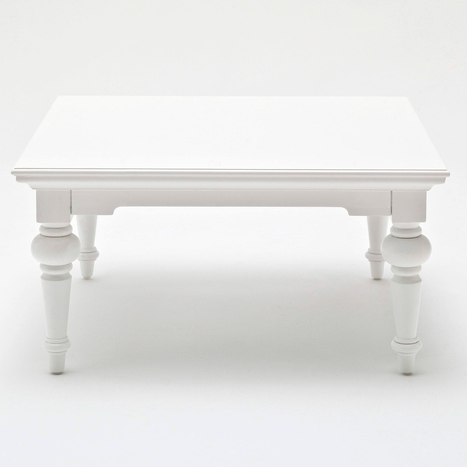 Provence French Country White Square Coffee Table