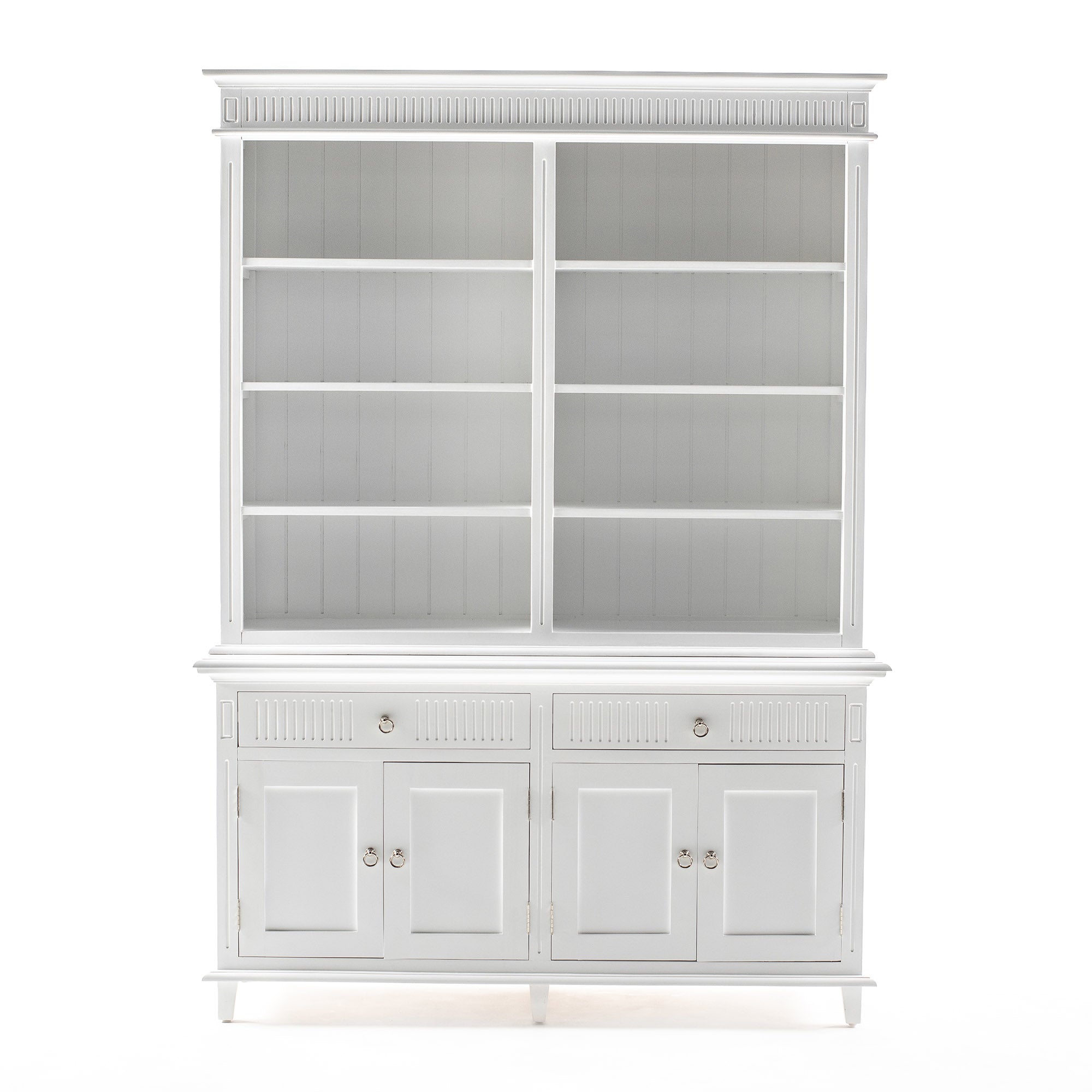Skansen Nordic Design Classic White Hutch Bookcase Unit