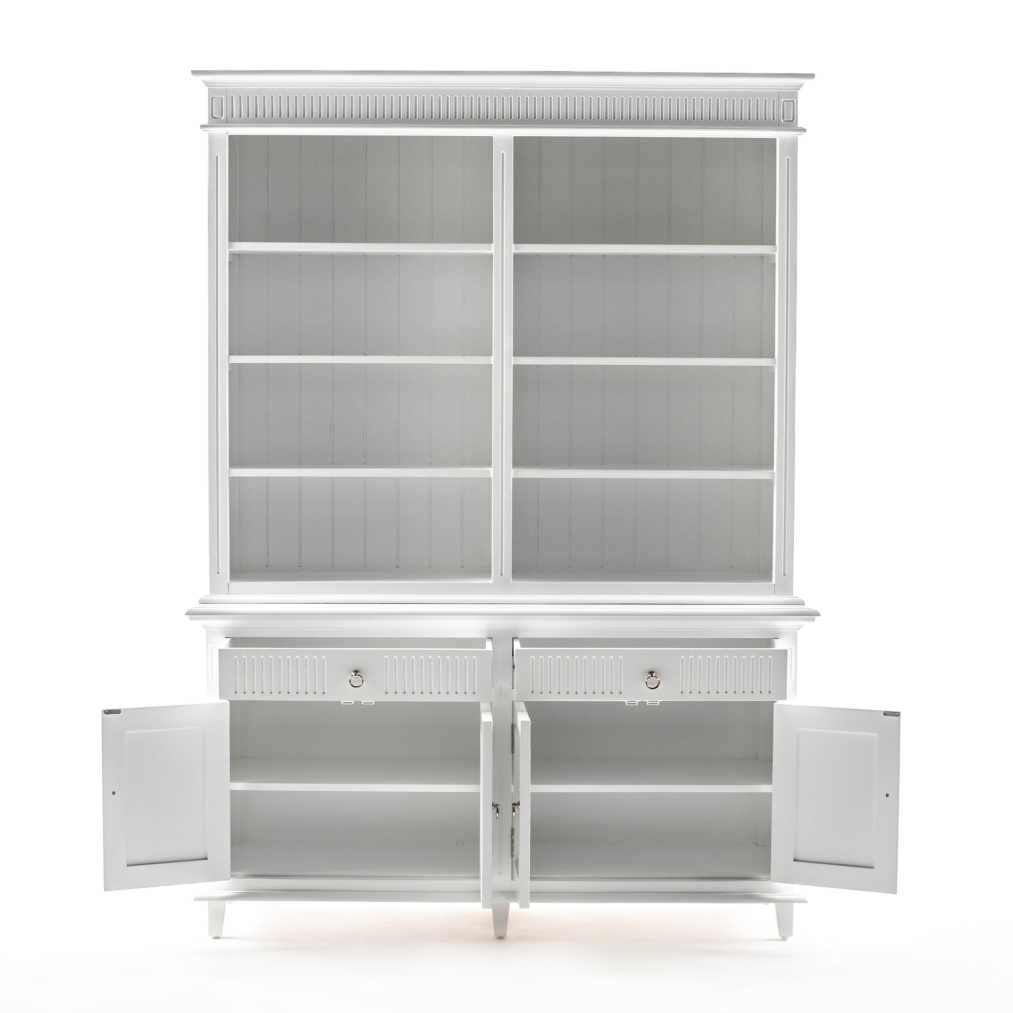 Skansen Nordic Design Classic White Hutch Bookcase Unit