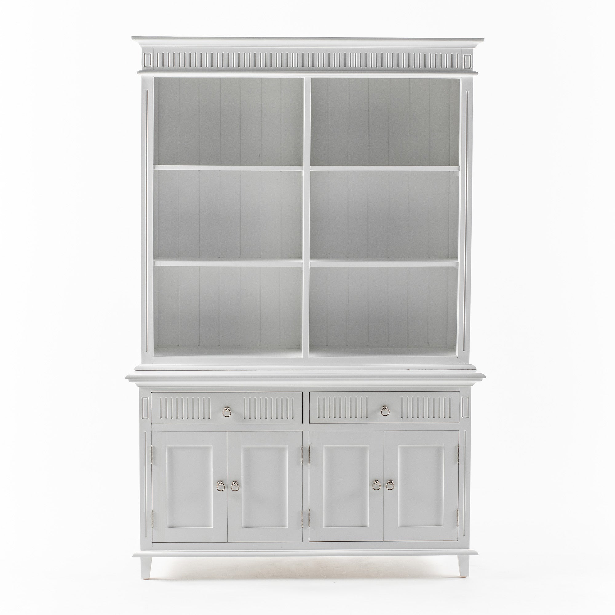 Skansen Nordic Design Classic White Hutch Unit with 6 Shelves