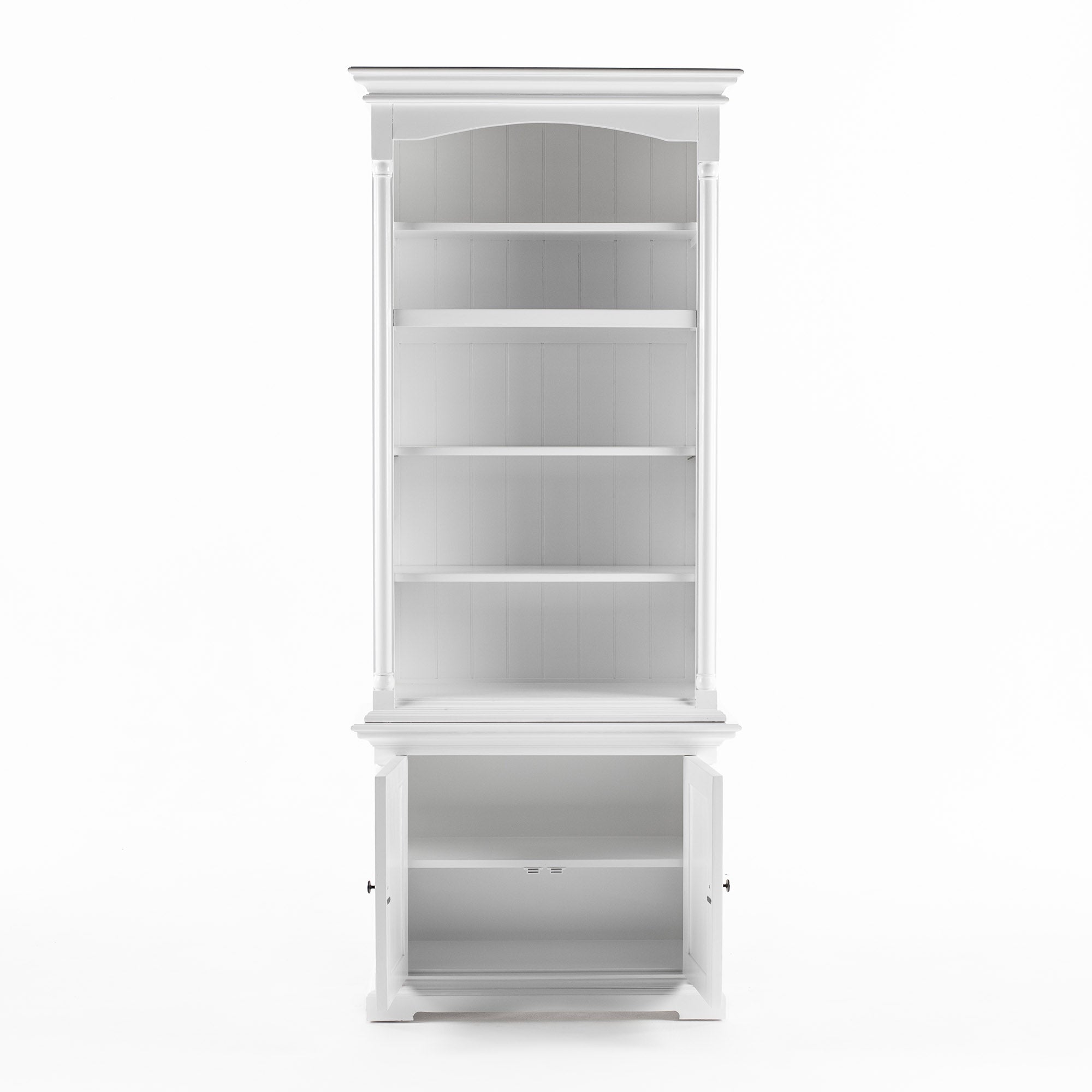 Provence French Country White Single-Bay Hutch Unit