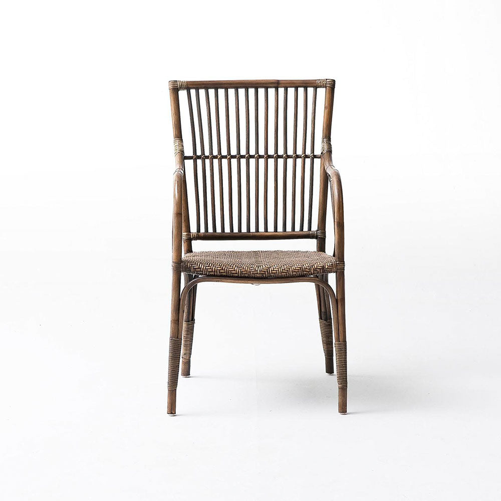 Wickerworks Rustic Handwoven Rattan Duke Chair (Set of 2)