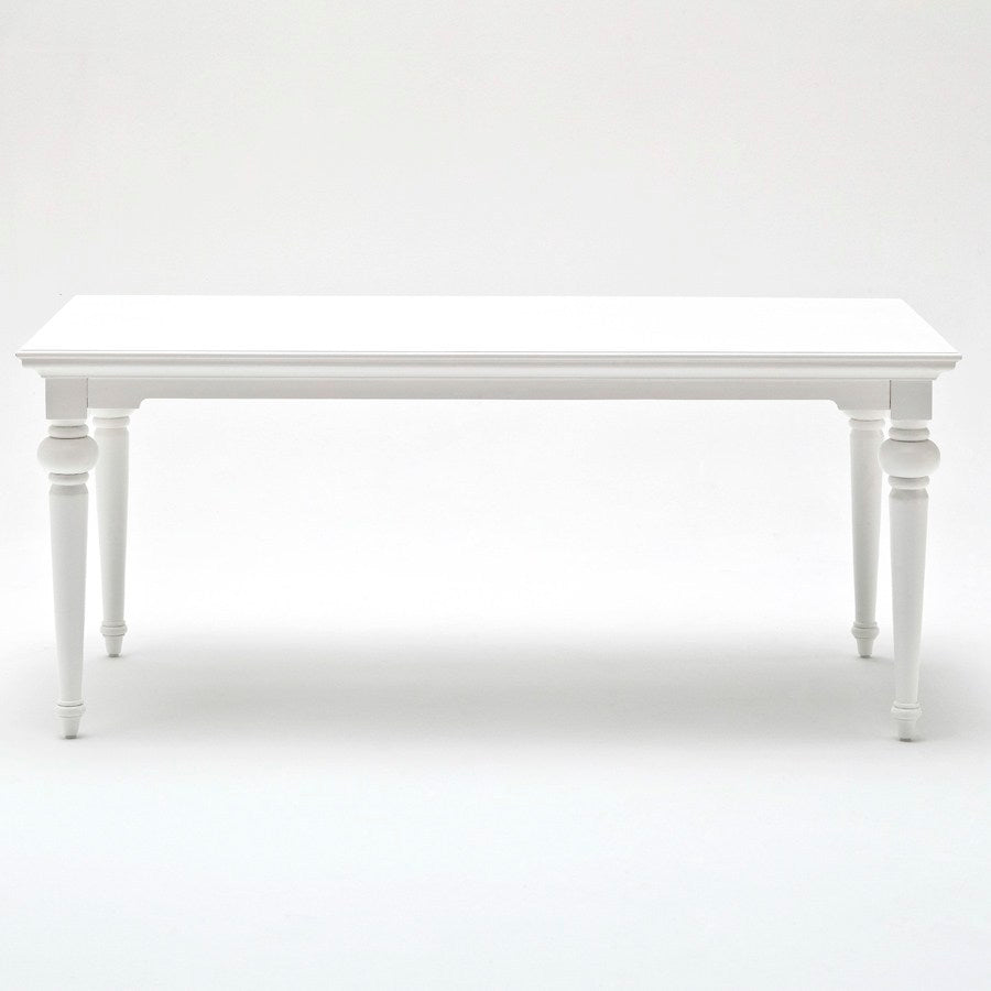 Provence French Country White 71" Dining Table